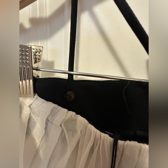 Alexis Dolci mini Dress. $625 retail. Black with ruffle detail on the bust. - Picture 7 of 11